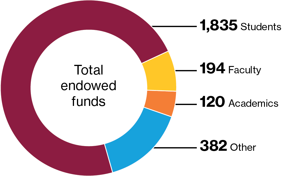 Total endowed funds image 